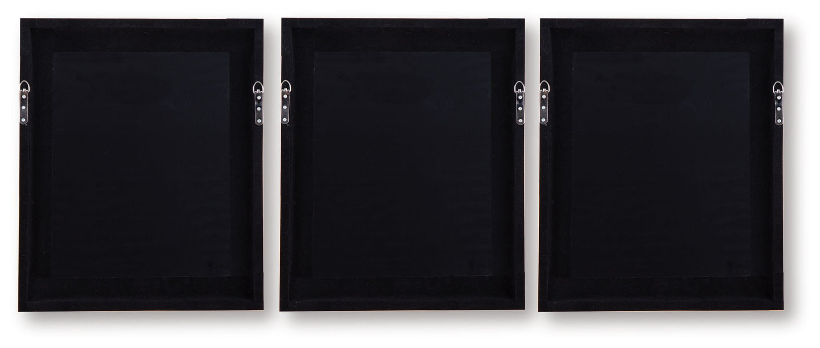 Hendridge - Wall Art Set (Set of 3) - Taupe / White