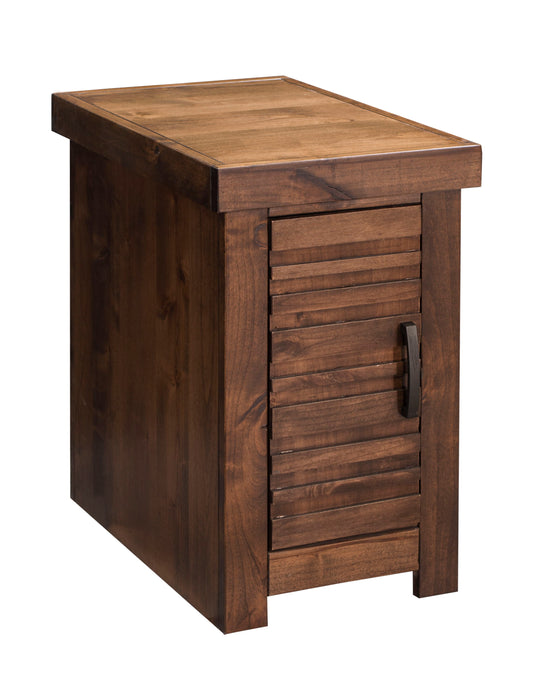 Sausalito - Chair Table with Door - Whiskey