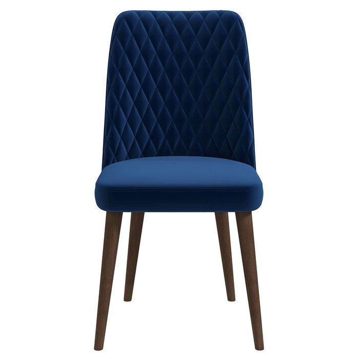 Katie - Mid-Century Modern Velvet Dining Chair (Set of 2)