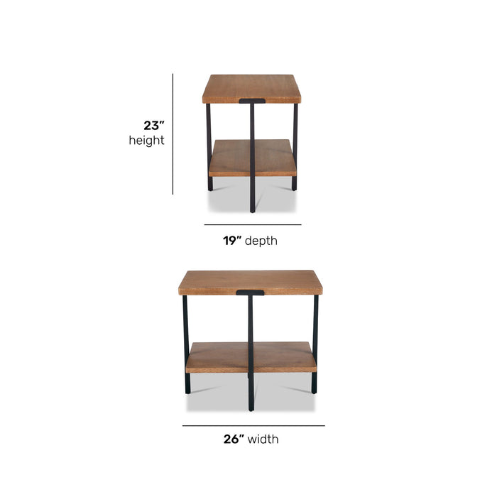 Millwork - End Table - Light Brown