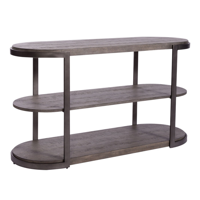 Modern View - Sofa Table Base - Gauntlet Gray