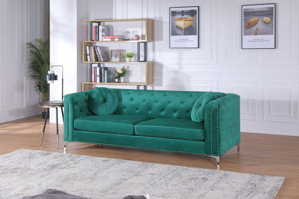 Pompano - G895A-S Sofa (2 Boxes) - Green
