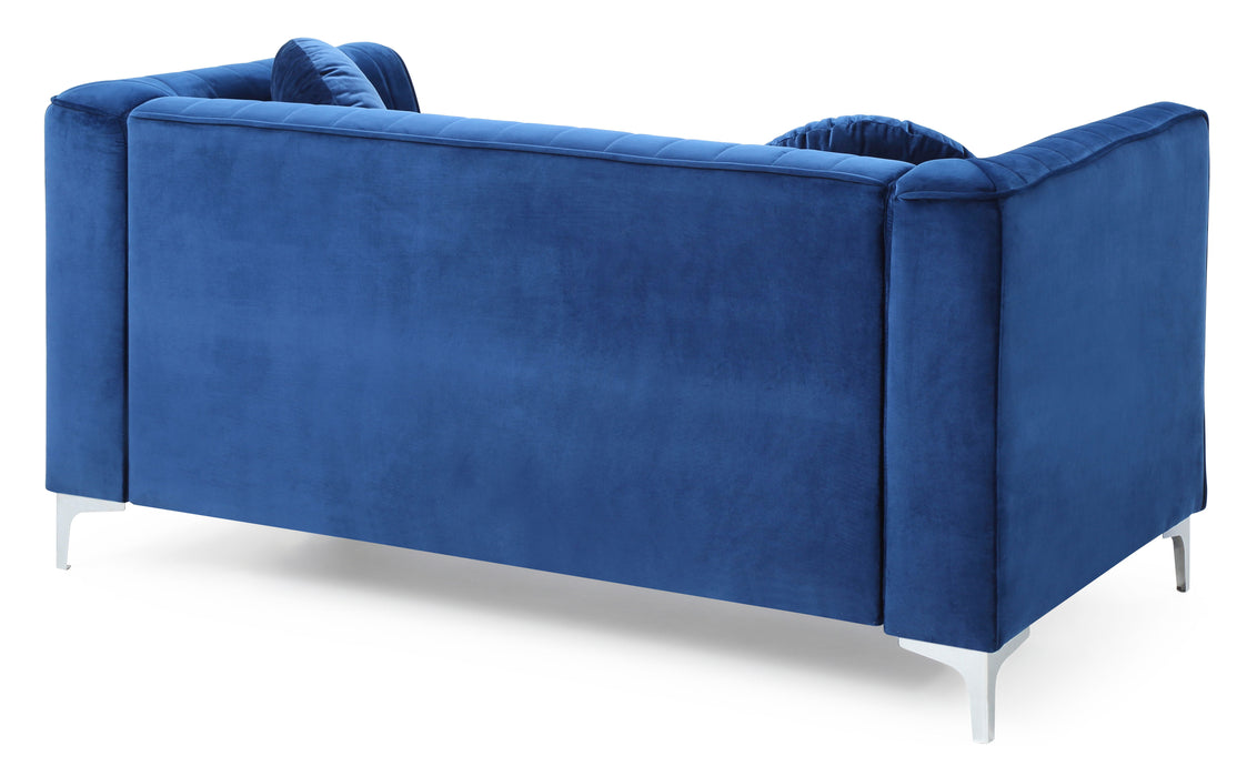 Delray - G791A-L Loveseat (2 Boxes) - Navy Blue
