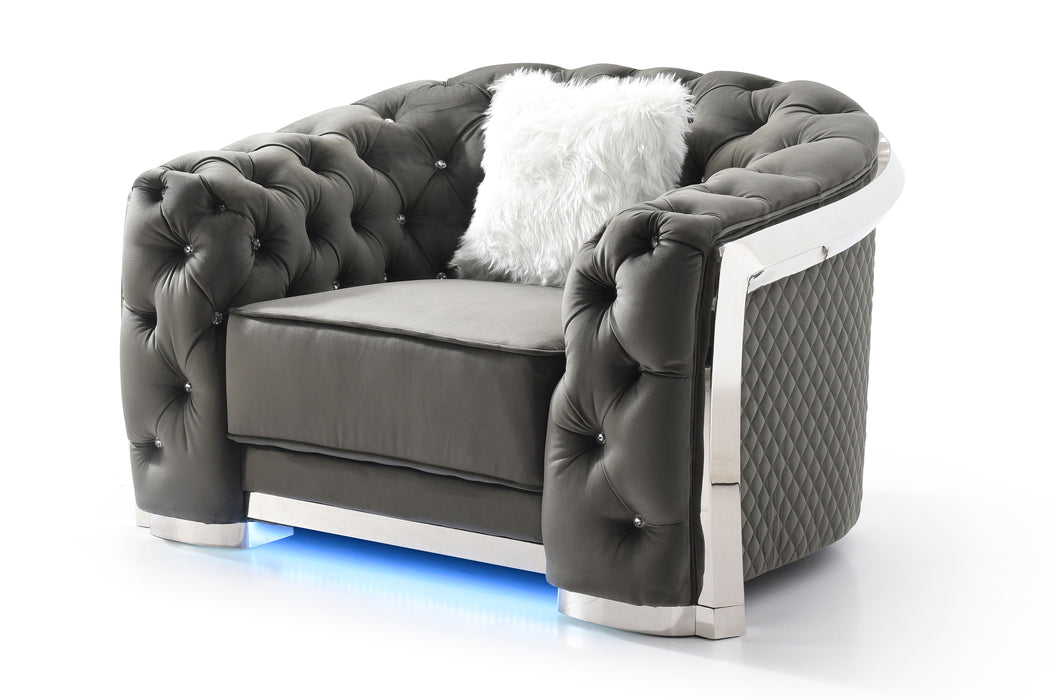 Sapphire - G0590A-C Chair - Gray