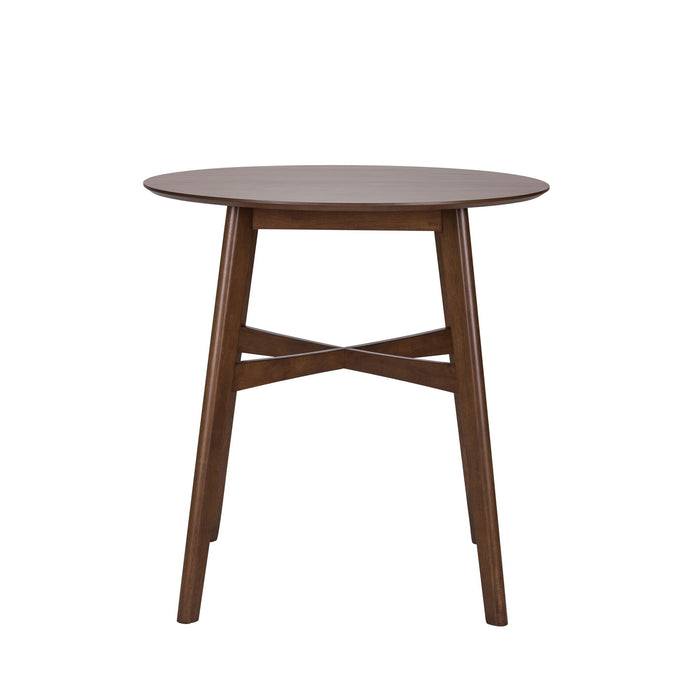 Space Savers - 5 Piece Gathering Table Set - Walnut