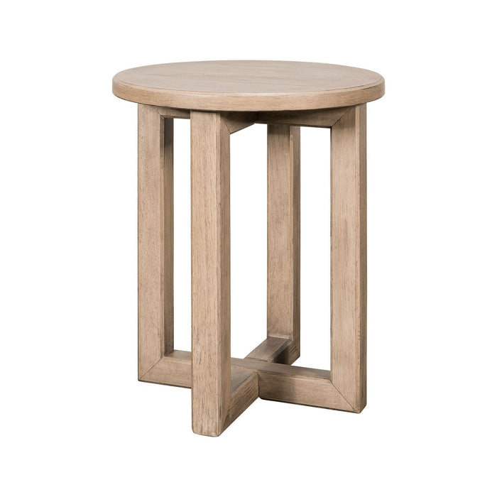 Proximity Place - Chairside Table - Barley Buff