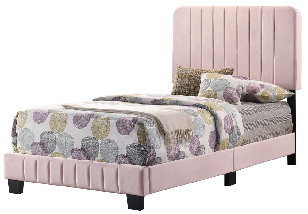 Lodi - G0406-TB-UP Twin Bed - Pink