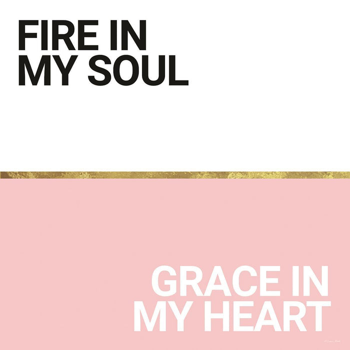 Small - Fire & Grace By Susan Ball - Pink