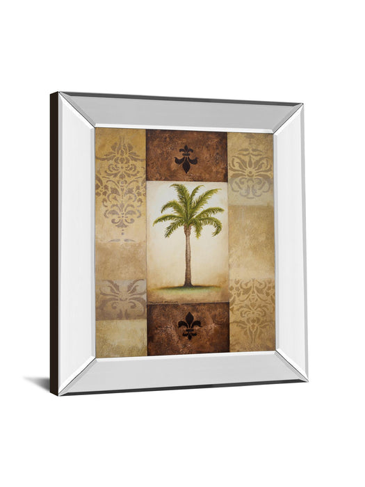 Fantasy Palm I By Michael Marcon - Mirror Framed Print Wall Art - Green