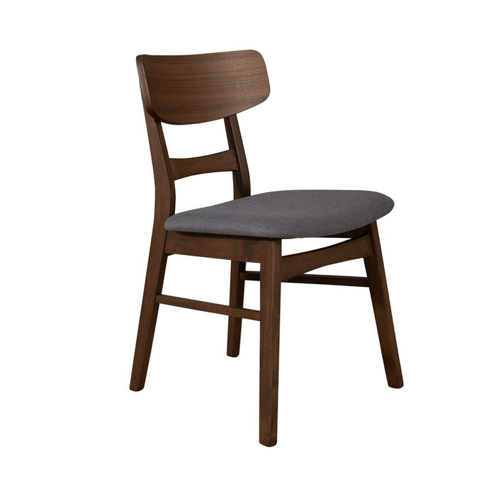 Space Savers - 4 Piece Triangle Table Set - Dark Brown