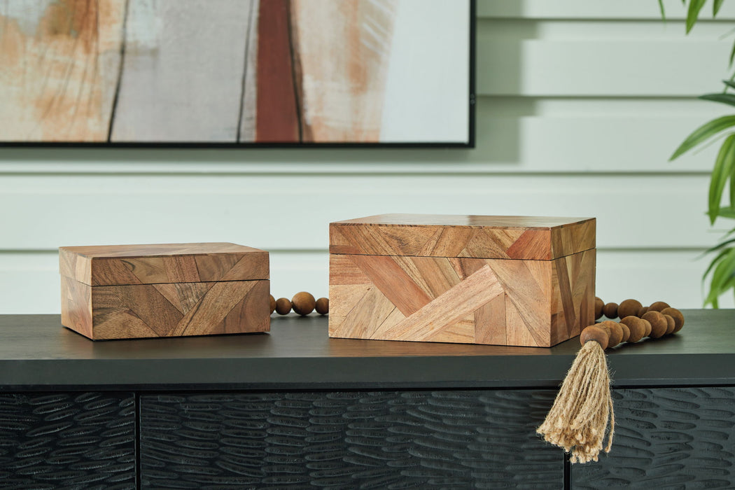 Antford - Box Set (Set of 2) - Brown