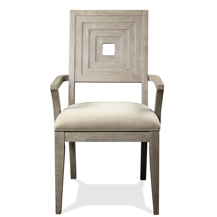 Cascade - Upholstered Wood-Back Arm Chair (Set of 2) - Dovetail