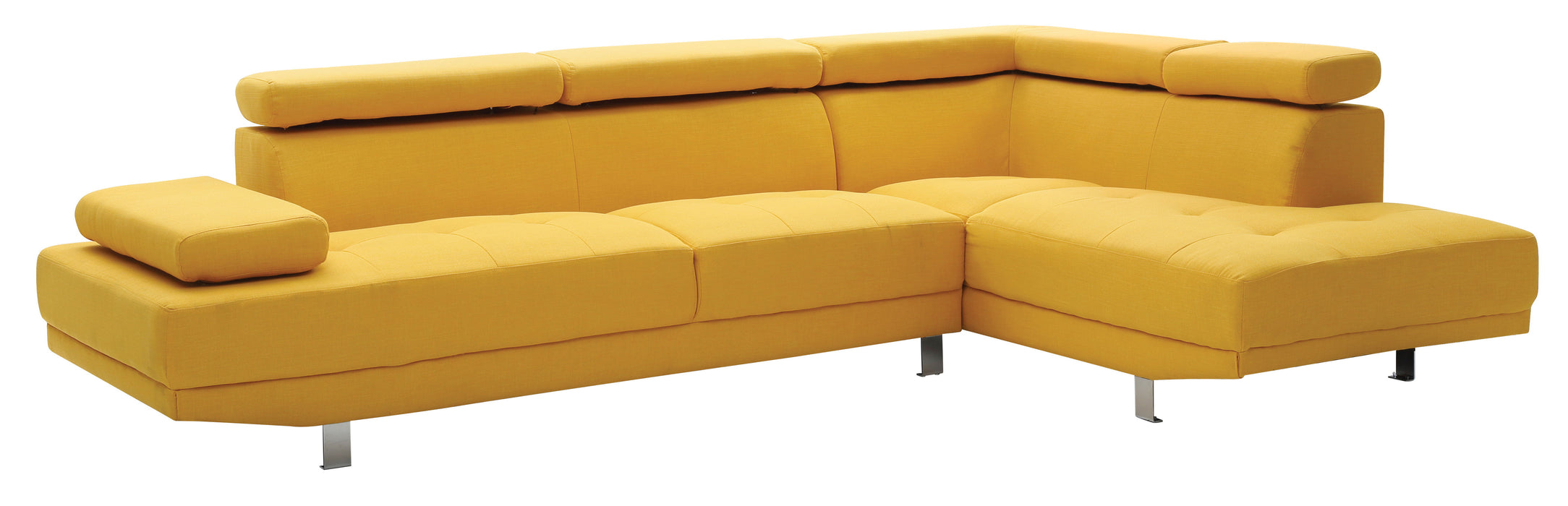 Riveredge - G446-SC Sectional (2 Boxes) - Yellow
