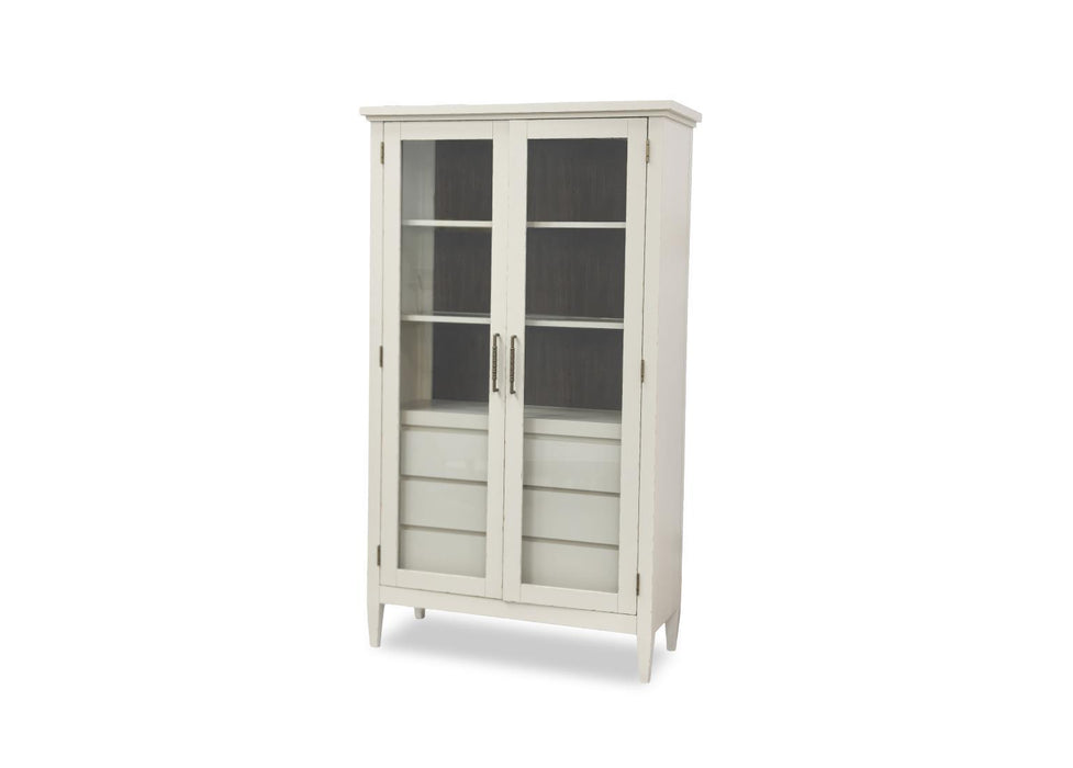 Reflections - Display Cabinet - Cashmere / Dark Roast