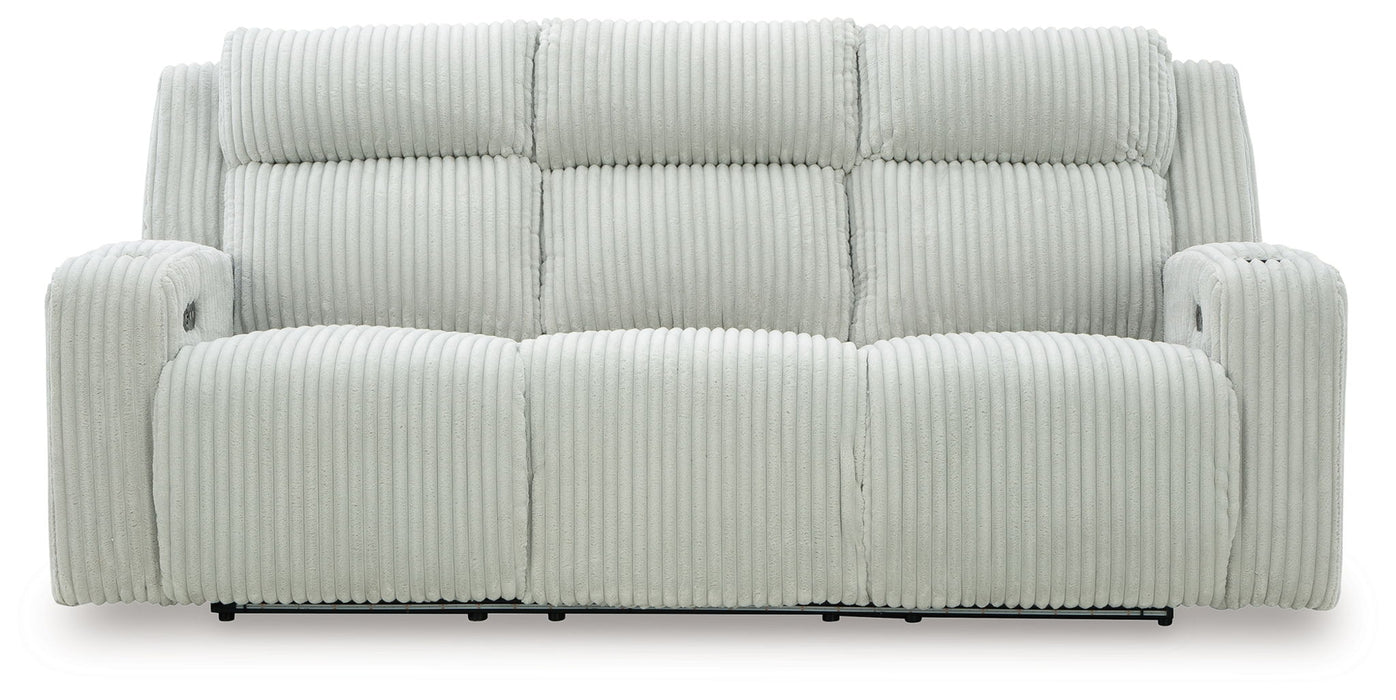 Forest Lake - Power Reclining Sofa With Adj Headrest