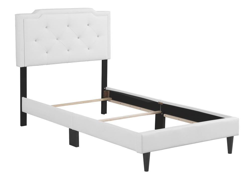 Deb - G1118-TB-UP Twin Bed (All in One Box) - White