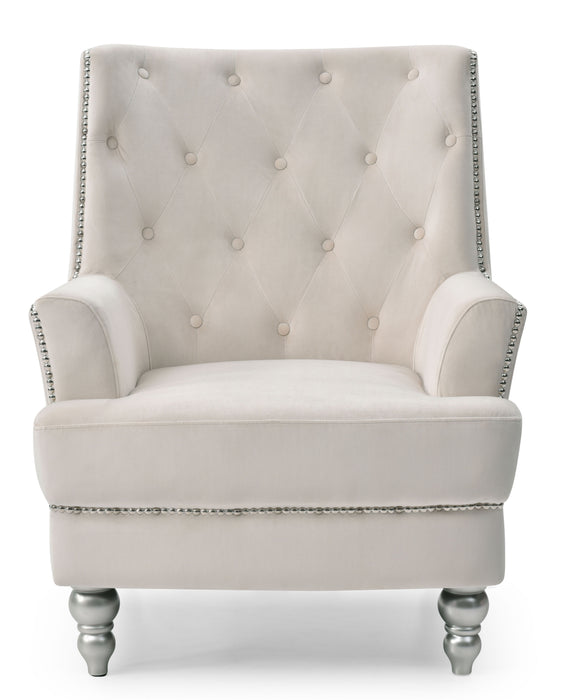 Pamona - G0916-C Chair - Ivory