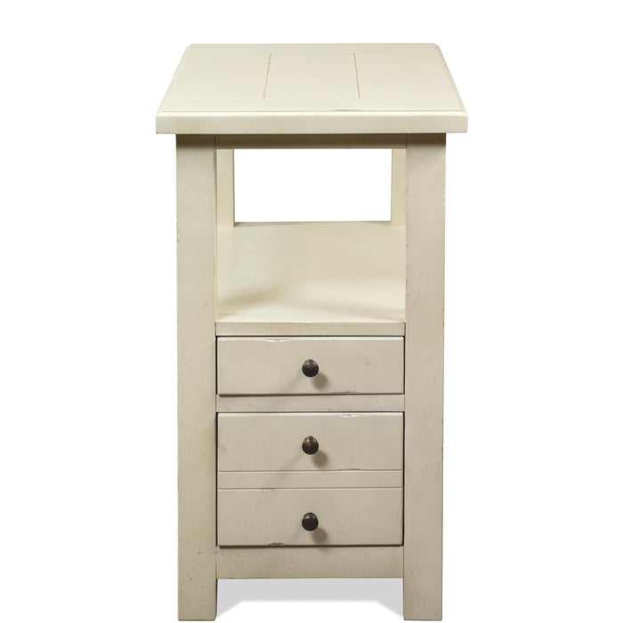 Sullivan - Chairside Table - Country White