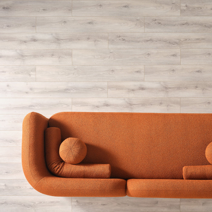 Donna - Japandi Style Boucle Sofa - Orange