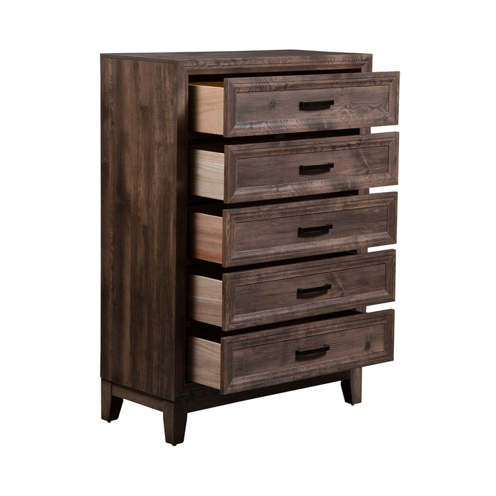 Ridgecrest - 5 Drawer Chest - Cobblestone