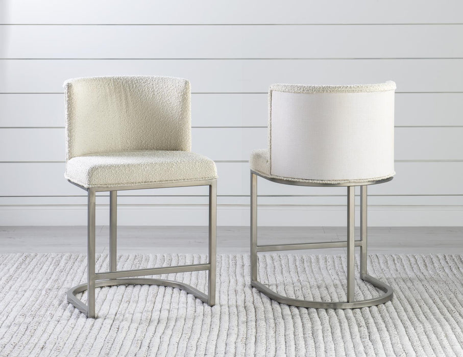 Biscayne - Counter Height Chair (Set of 2) - Beige