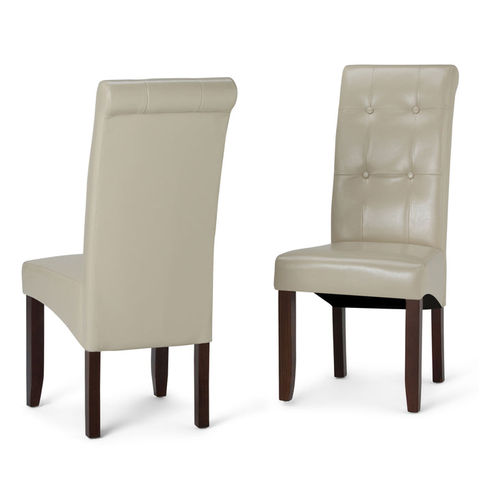 Cosmopolitan - Deluxe Tufted Parson Chair (Set of 2)