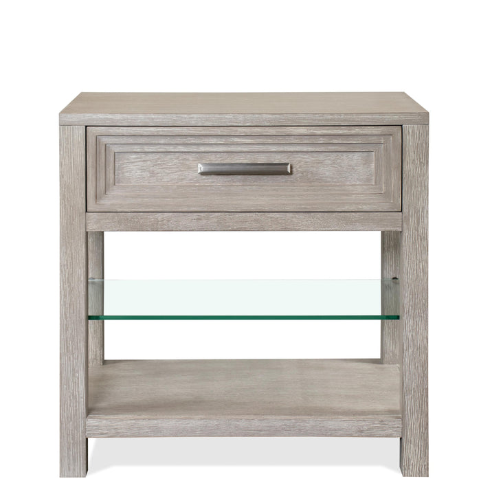 Cascade - One Drawer Nightstand - Dovetail
