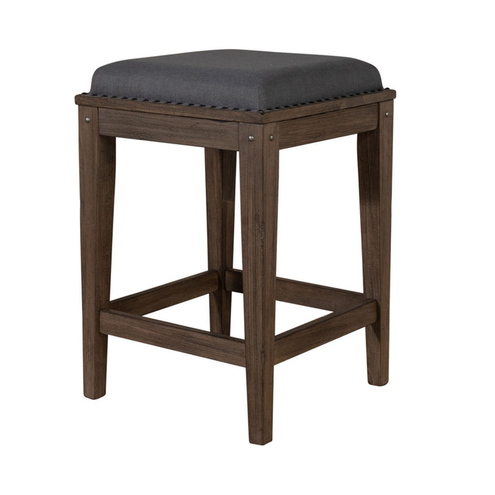 Sonoma Road - 4 Piece Dining Room Set - Weathered Beaten Bark