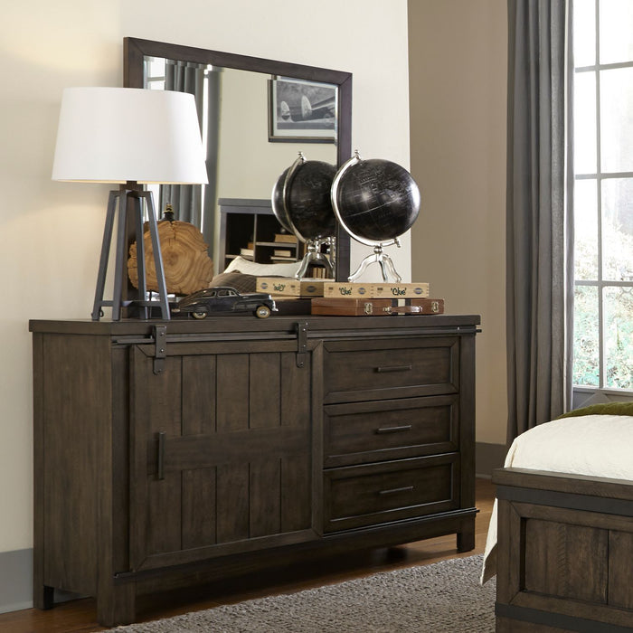 Thornwood Hills - Mirror - Rock Beaten Brown