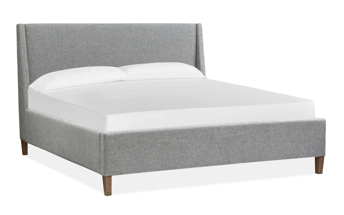Lindon - Complete Upholstered Island Bed