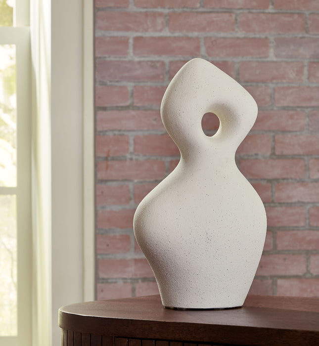 Arthrow - Sculpture - 14" - Off White