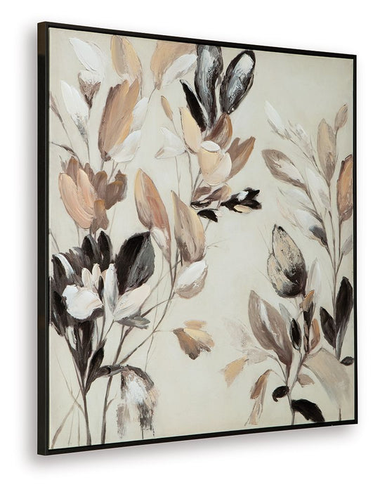 Trulow - Wall Art - Tan / Brown / Black