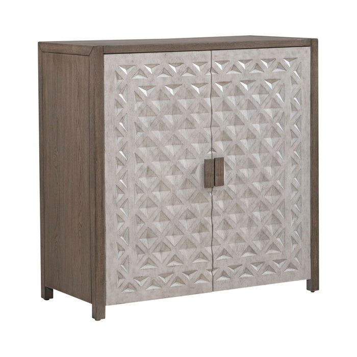 Chatfield - Accent Console - Antique White / Tobacco