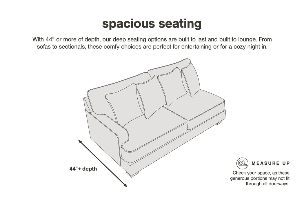 Lindyn - 5 Piece Sectional