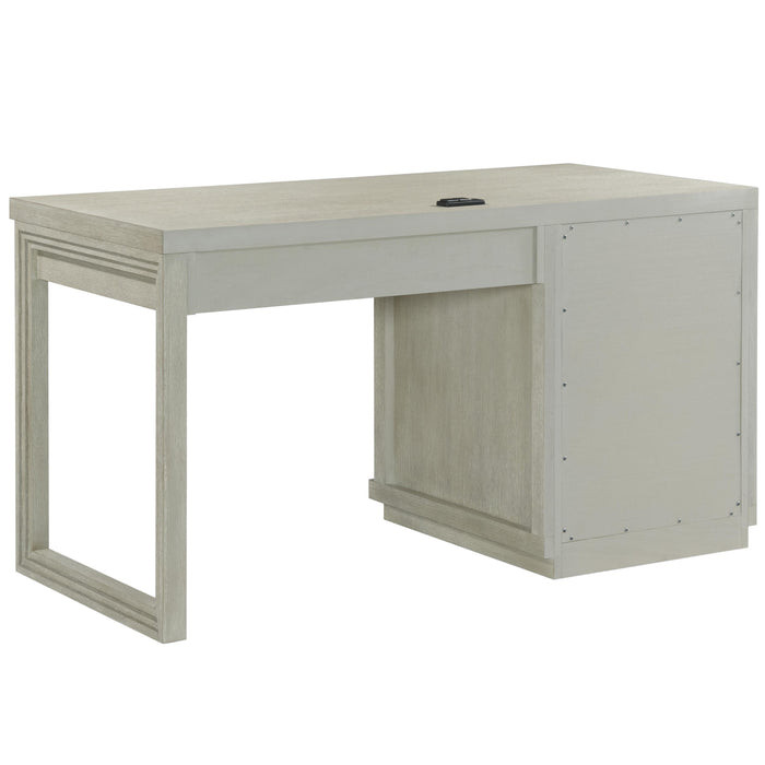 Cascade - Single Pedestal Desk - Dovetail