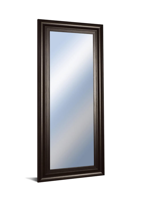 18x42 Decorative Framed Wall Mirror By Classy Art Promotional Mirror Frame #35 - Dark Brown