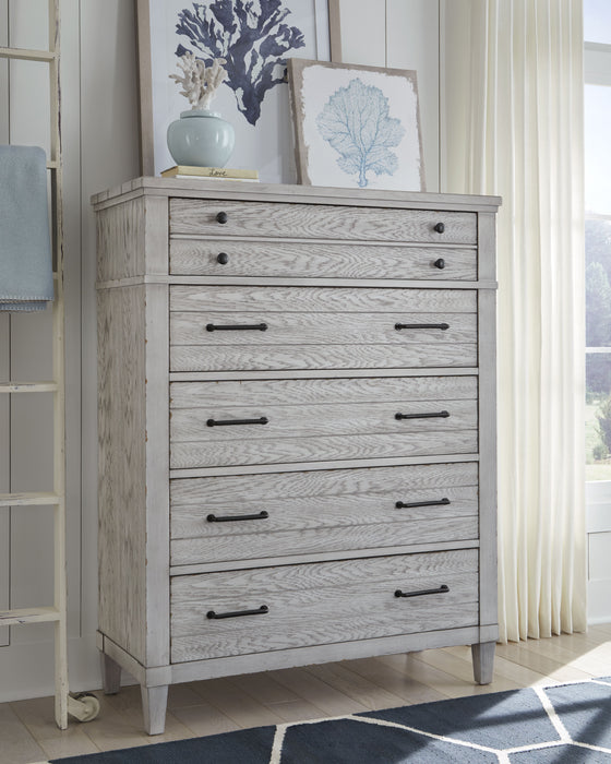 Belhaven - Drawer Chest - Pearl Silver