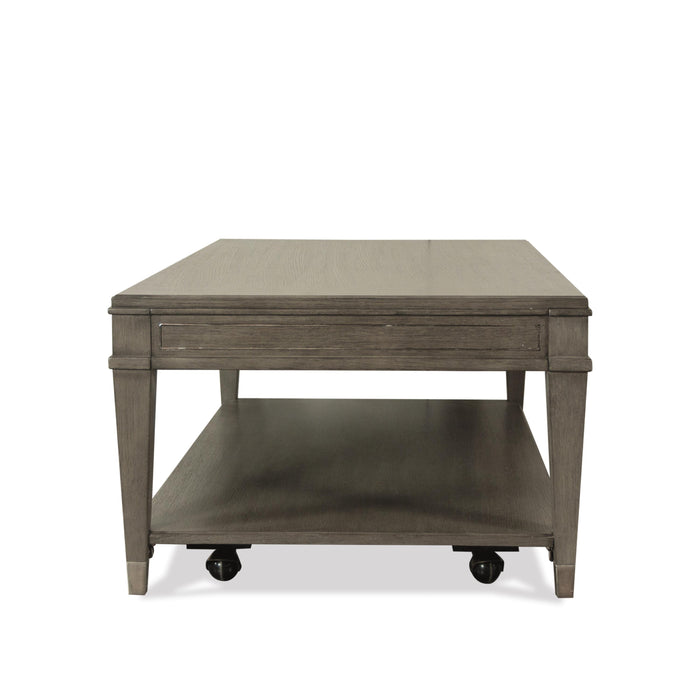 Dara Two - Rectangular Cocktail Table - Gray Wash