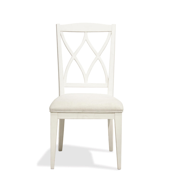 Myra - Back Upholstered Side Chair (Set of 2) - Paperwhite