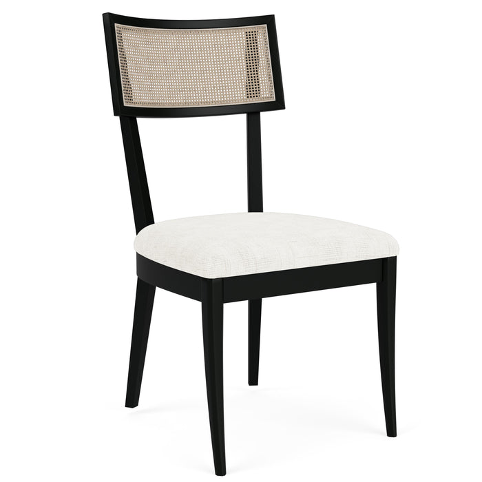 Laguna - Cane Upholstered Side Chair - Beige