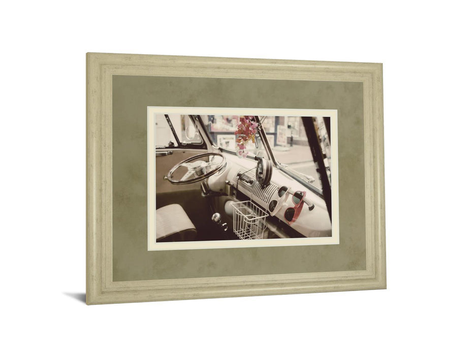 Cool Cats By Gail Peck - Framed Print Wall Art - White