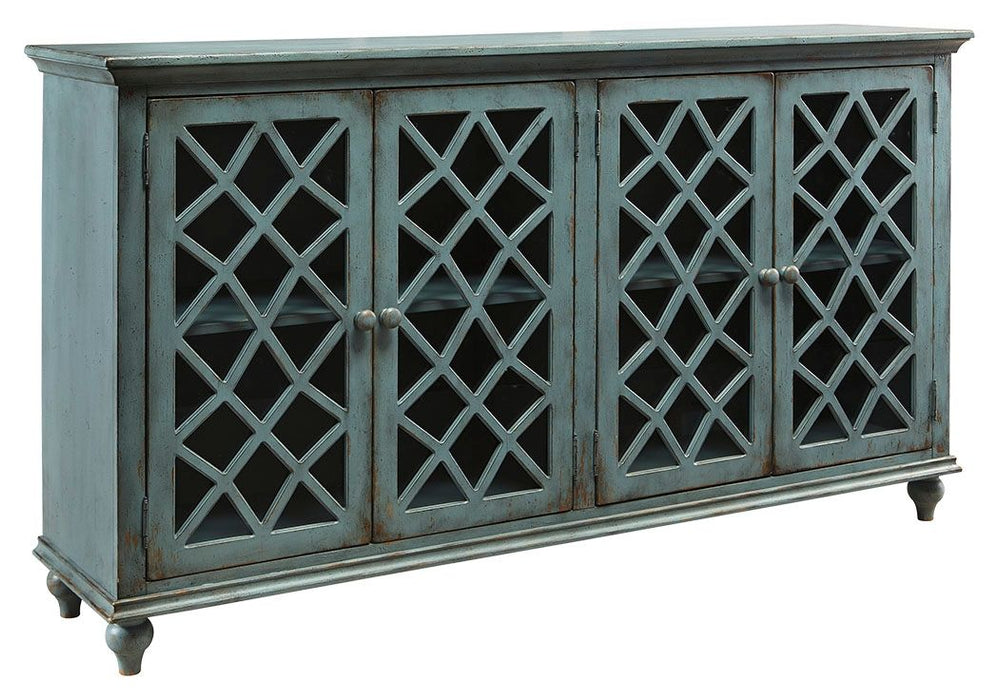 Mirimyn - Antique Teal - Accent Cabinet - Vintage Finish