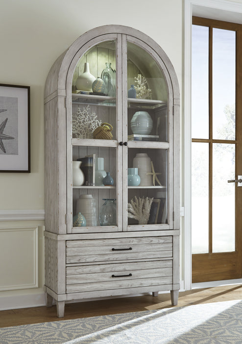 Belhaven - Complete Display Cabinet - Pearl Silver
