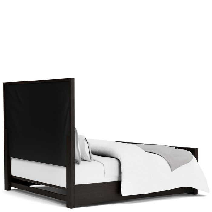 Lydia - King Upholstered Bed - White