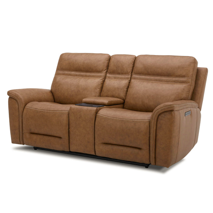 Cooper - Loveseat With Console P3 & ZG - Camel