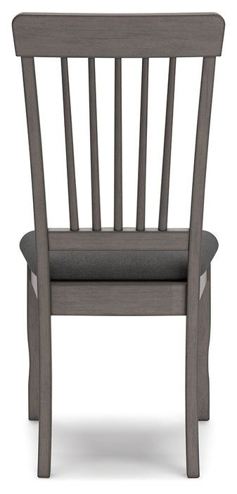 Shullden - Gray - Dining Room Side Chair (Set of 2)