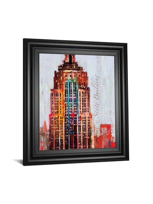 The City That Never Sleeps I By Haub - Wall Art - Red