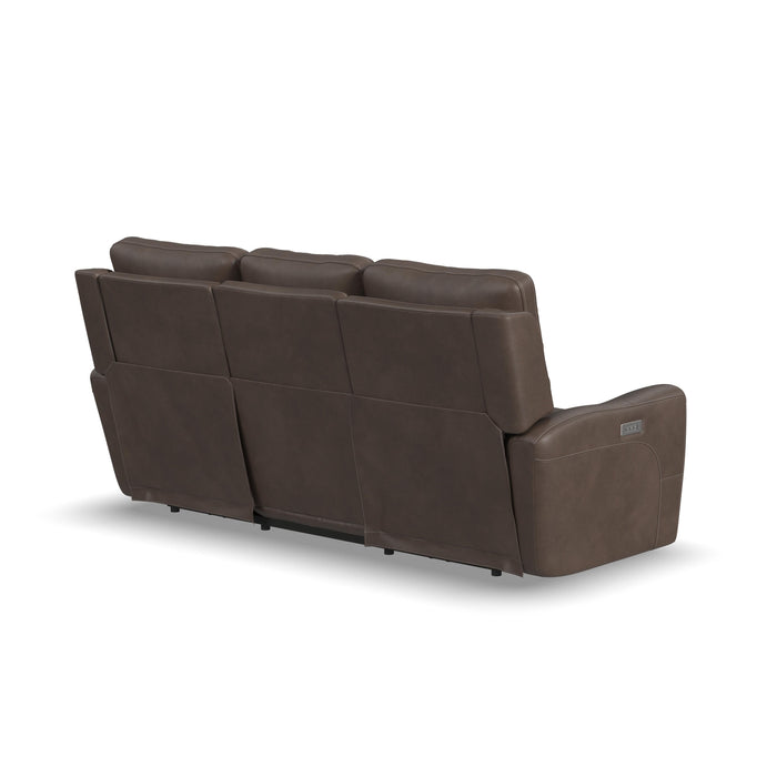Carter - Power Reclining Sofa With Console & Power Headrests & Lumbar