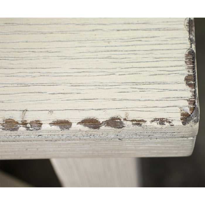 Aberdeen - End Table - Weathered Worn White