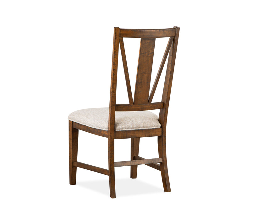 Bay Creek - Dining Side Chair With Upholstered Seat (Set of 2) - Toasted Nutmeg